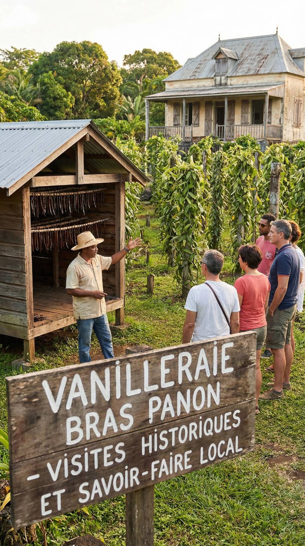 Vanilleraie Bras-Panon : visite, histoire et savoir-faire local