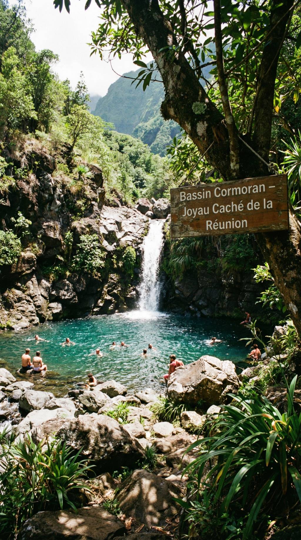 Bassin des cormorans : un coin de baignade secret à la Réunion