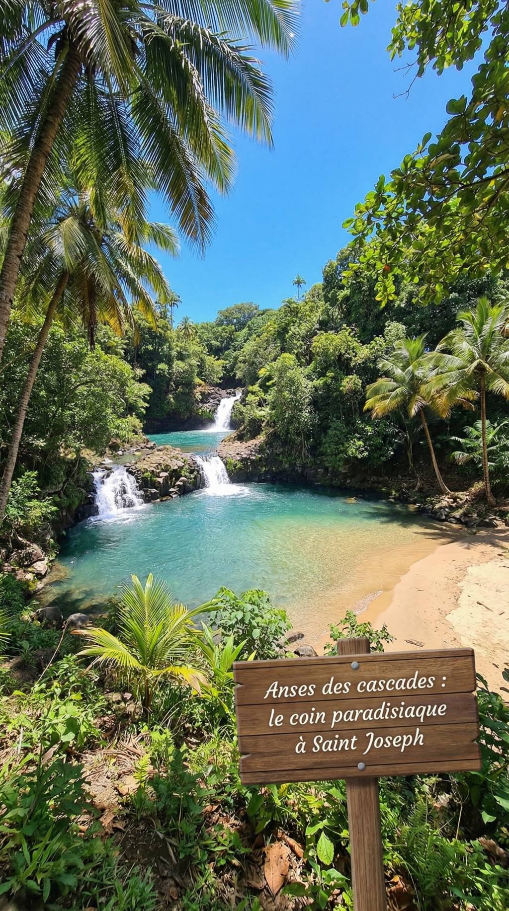 Anses des cascades : le coin paradisiaque à découvrir à Saint-Joseph