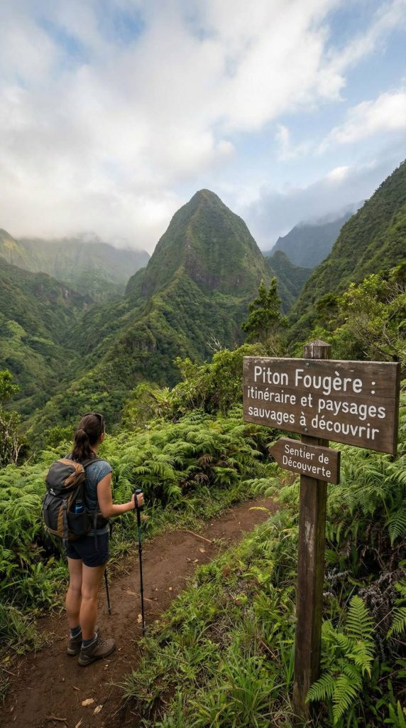 Piton fougère randonnée : itinéraire et paysages sauvages à découvrir