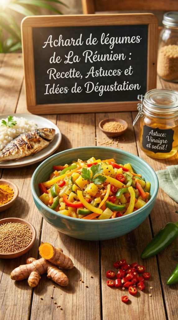 Achard de légume réunion : recette, astuces et idées de dégustation