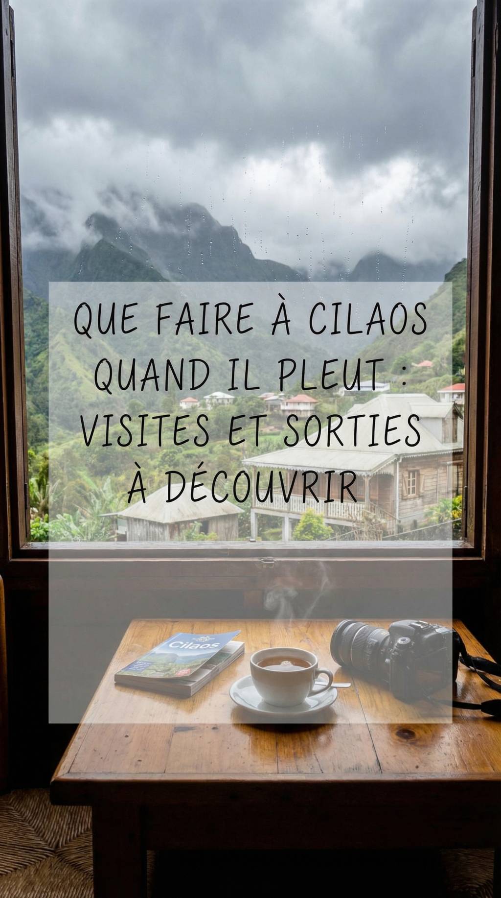 Que faire à Cilaos quand il pleut : visites et sorties à découvrir