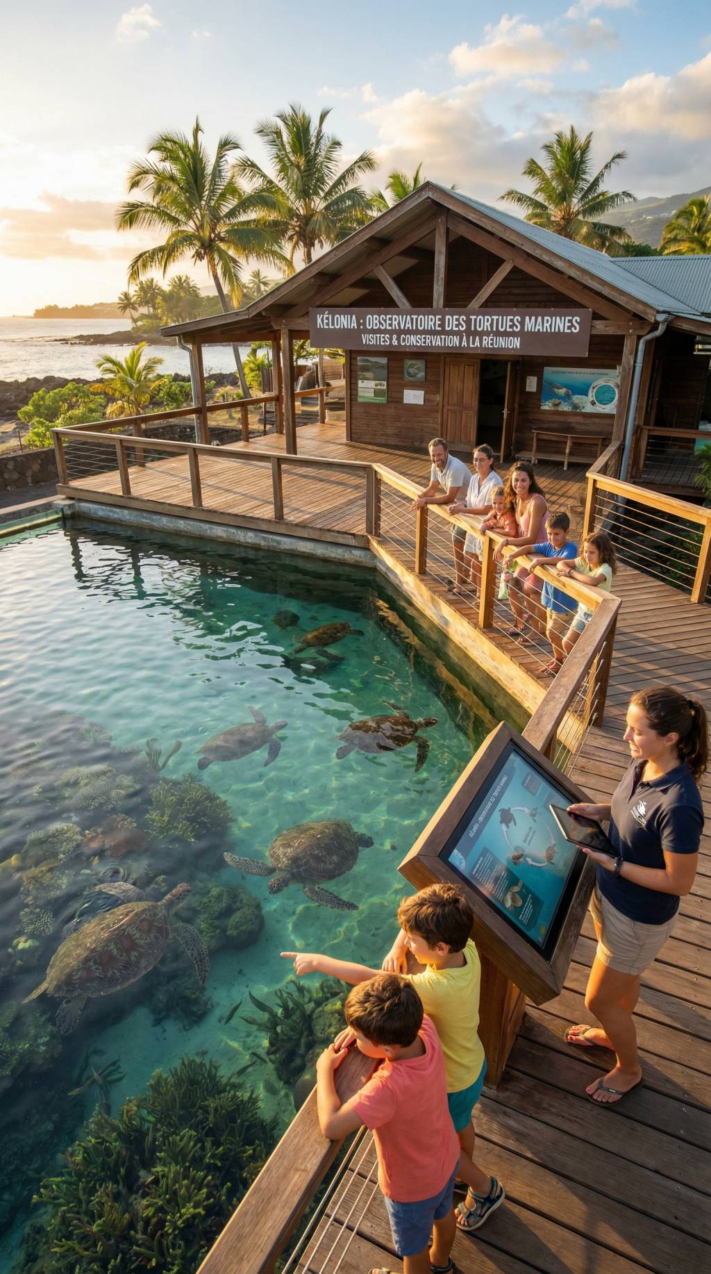Kélonia Réunion : visiter l’observatoire des tortues marines
