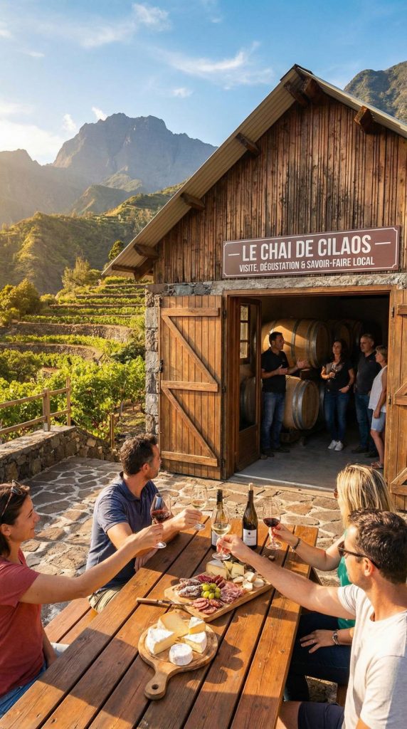 Le Chai de Cilaos : visite, dégustation et savoir-faire local