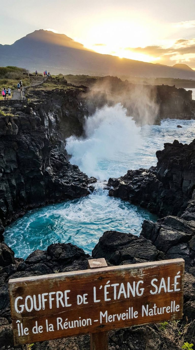 Le gouffre de l'étang-salé : un site naturel spectaculaire à explorer