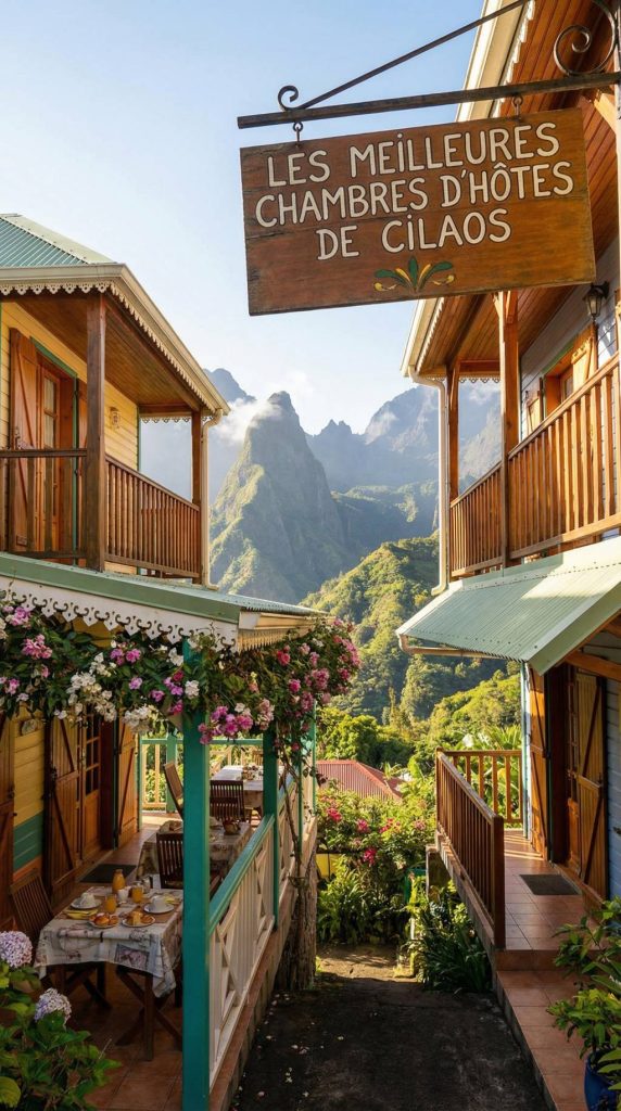 Chambre d'hôte Cilaos : les meilleures adresses pour dormir au cirque