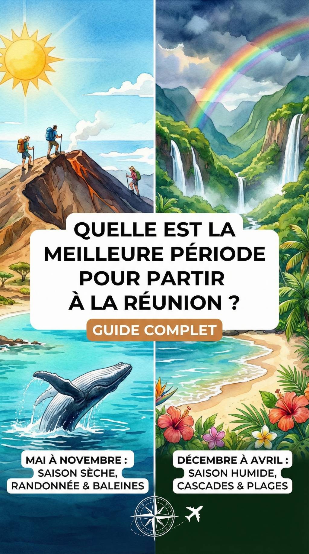 Quelle est la meilleure période pour partir à la Réunion ? guide complet