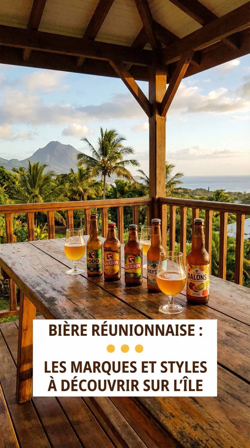 Bière réunionnaise : les marques et styles à découvrir sur l’île