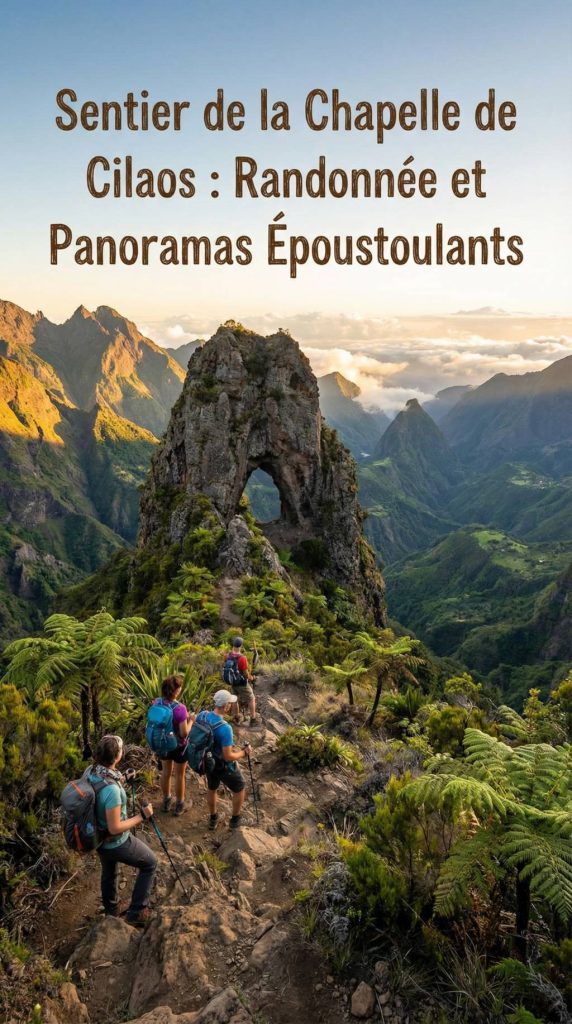 Sentier de la chapelle Cilaos : randonnée et panorama à couper le souffle