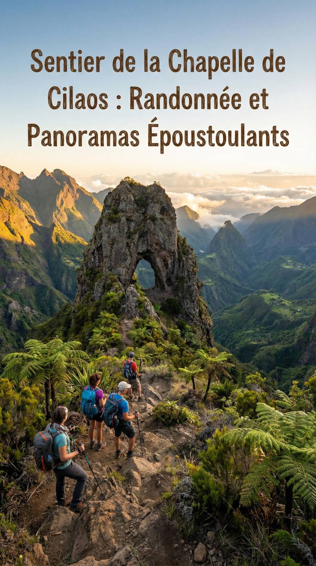 Sentier de la chapelle Cilaos : randonnée et panorama à couper le souffle